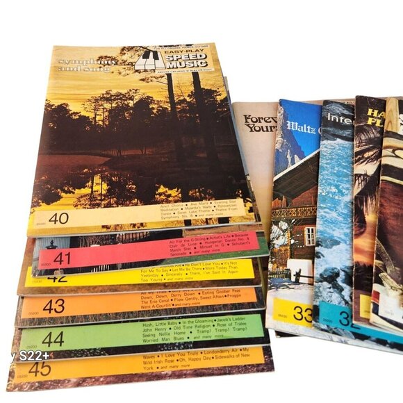 Easy Play Speed Music Songbooks Library For Guitar/Piano/Organ Deluxe Collection - Picture 2 of 16